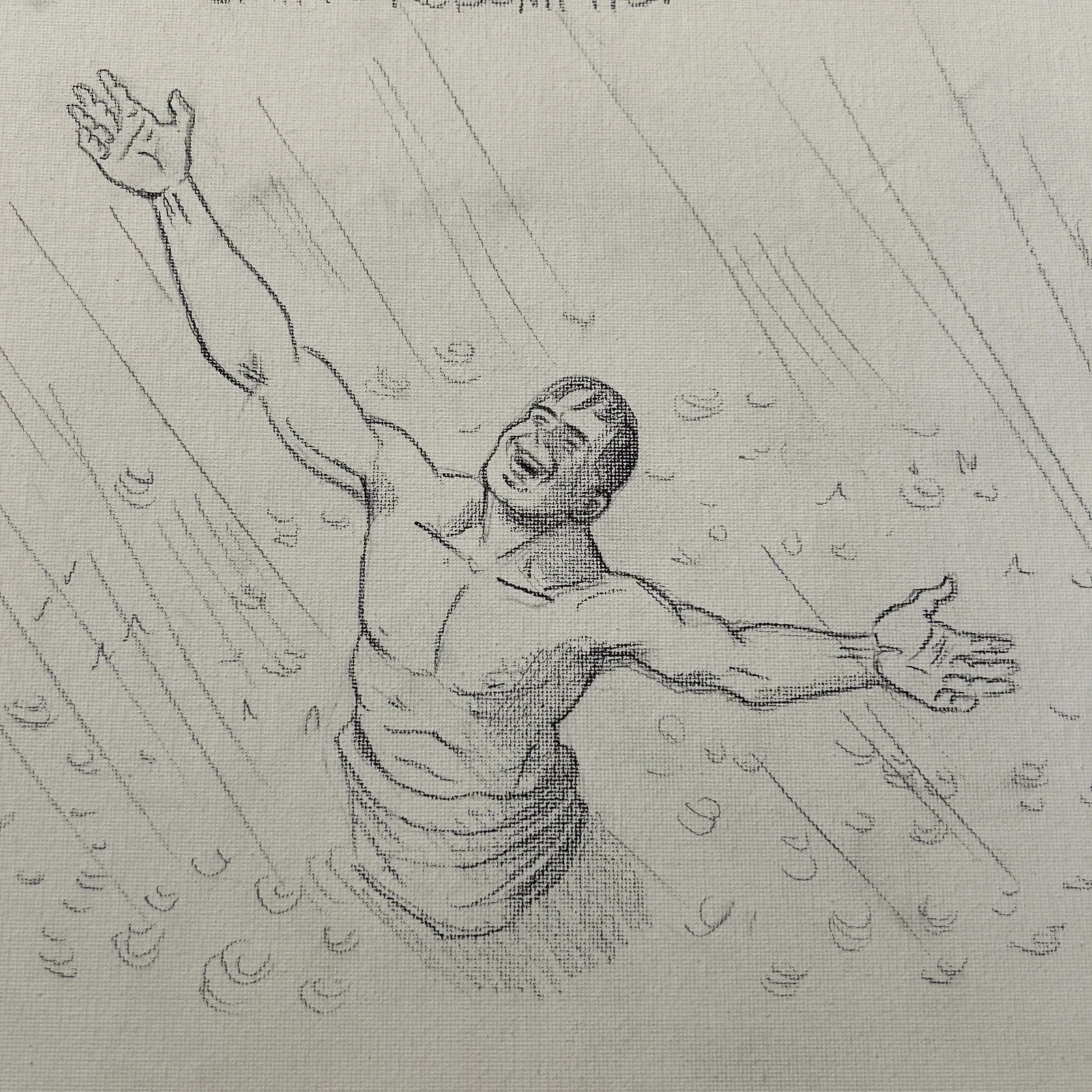 Pete Von Sholly Signed The Shawshank Redemption Canvas Board 14x11, image 3