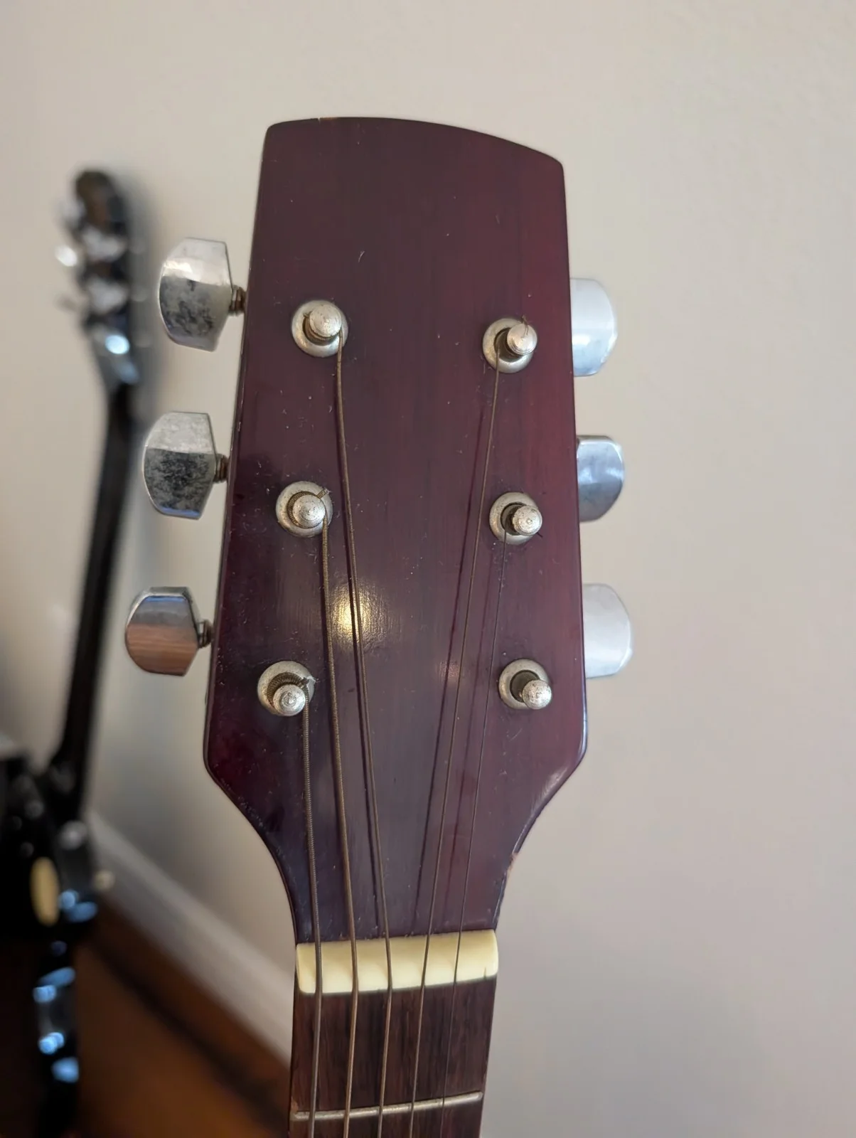 Bob Seger Signed Acoustic Guitar Autograph Vintage Display Piece, image 5