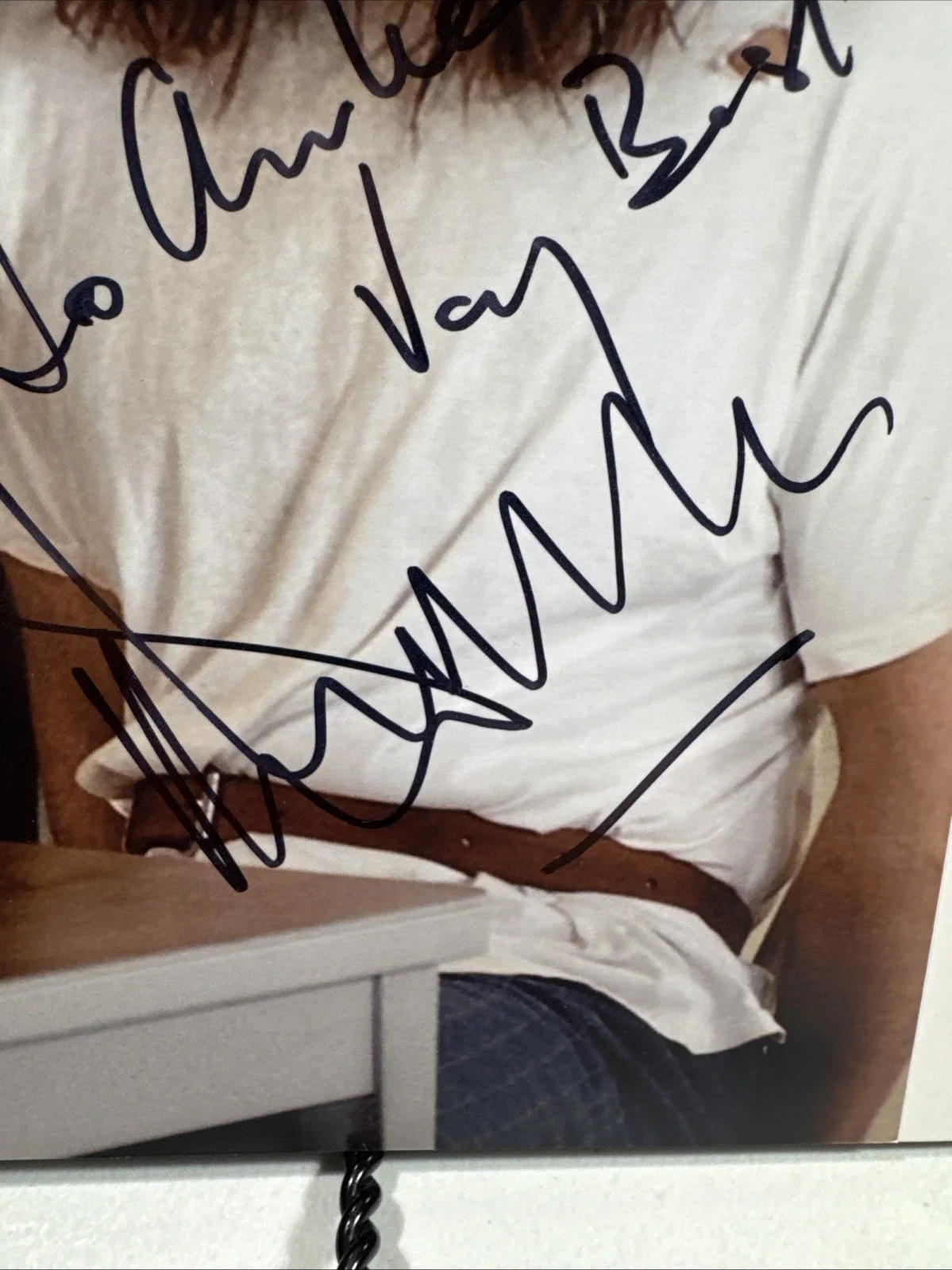 MALCOLM MCDOWELL — MALCOLM MCDOWELL AUTOGRAPHED SIGNED 8x10 Rob Zombie’s HALLOWEEN, image 2