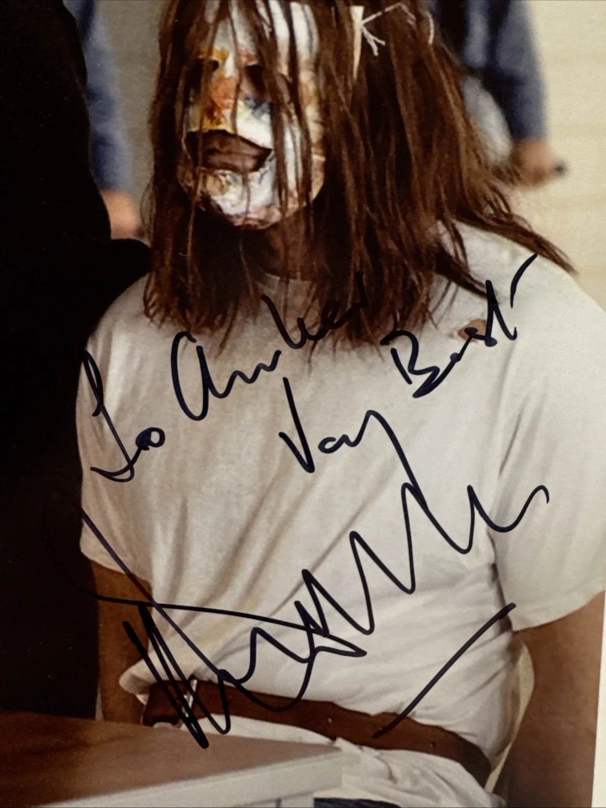 MALCOLM MCDOWELL — MALCOLM MCDOWELL AUTOGRAPHED SIGNED 8x10 Rob Zombie’s HALLOWEEN, image 3