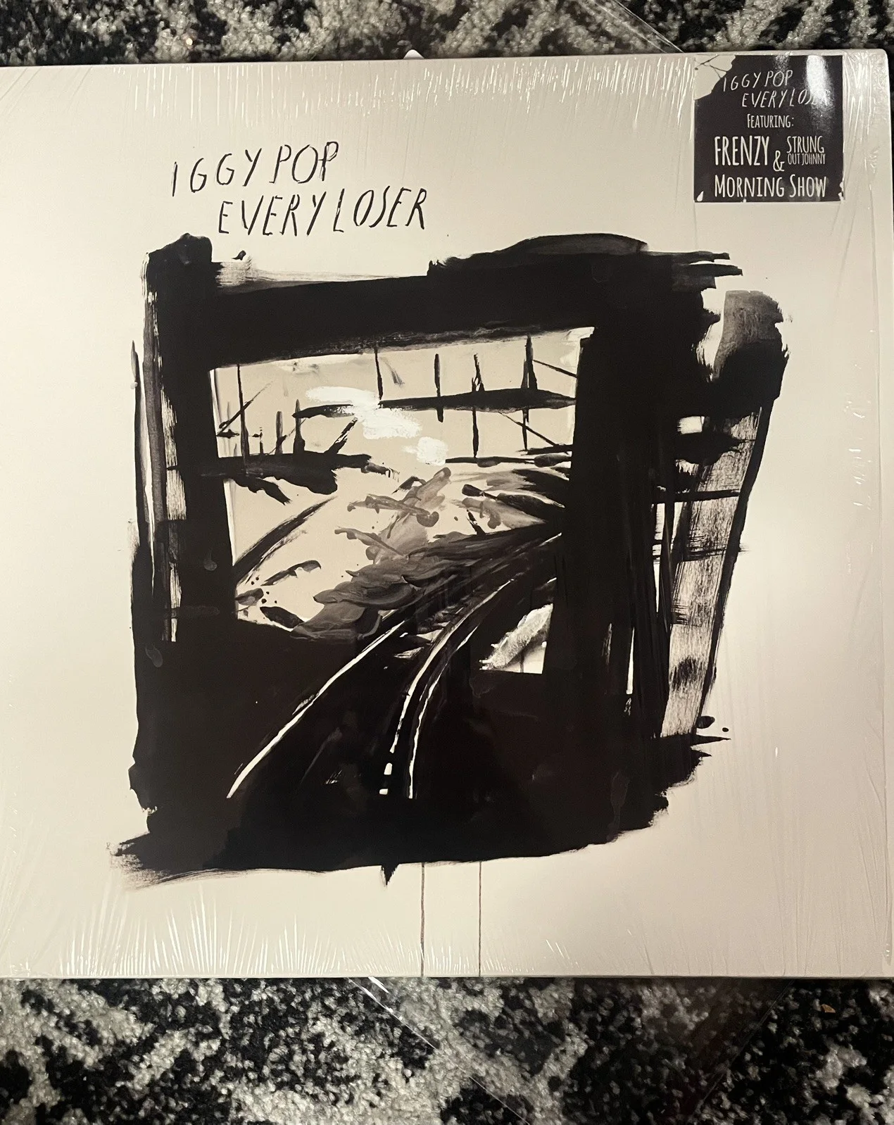 IGGY POP AUTOGRAPHED POSTER + “EVERY LOSER” VINYL ALBUM - The Stooges - SIGNED!, изображение 3