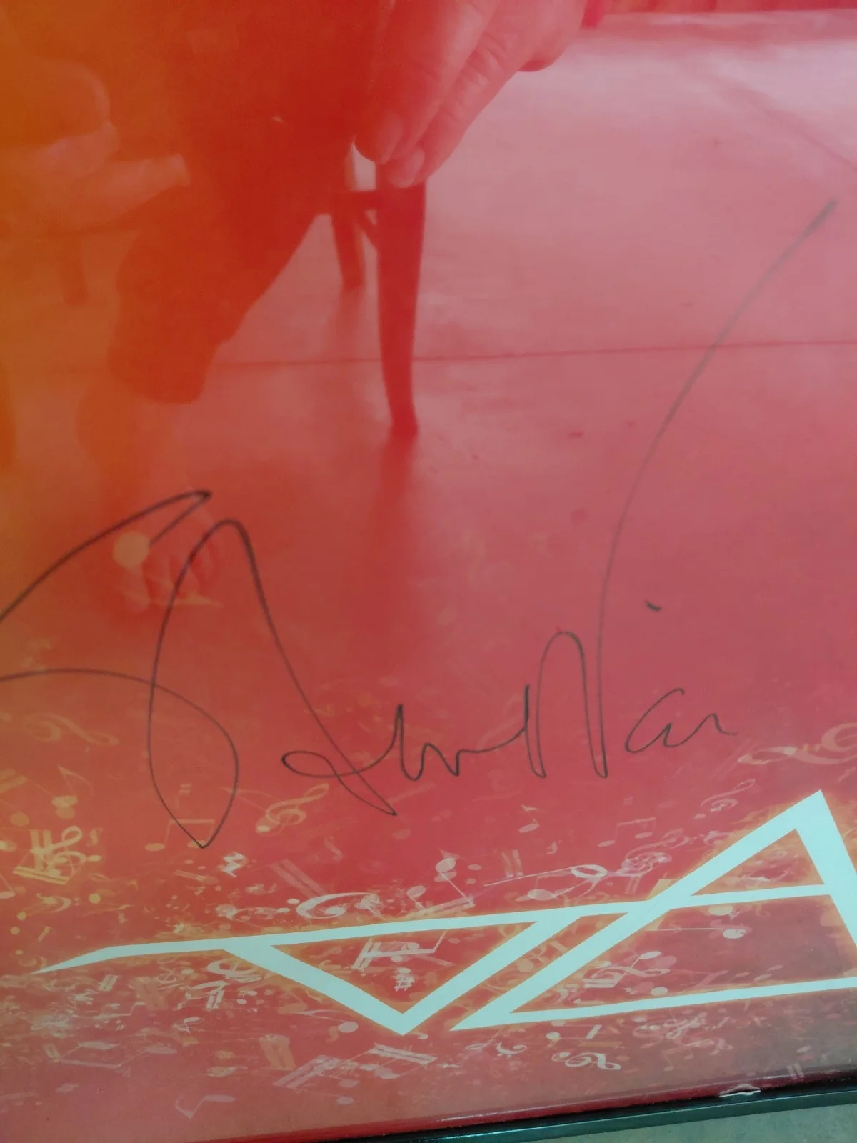 Steven Vai Joe Satriani Plus One Other Autographed Concert Poster SALE !!!, изображение 4
