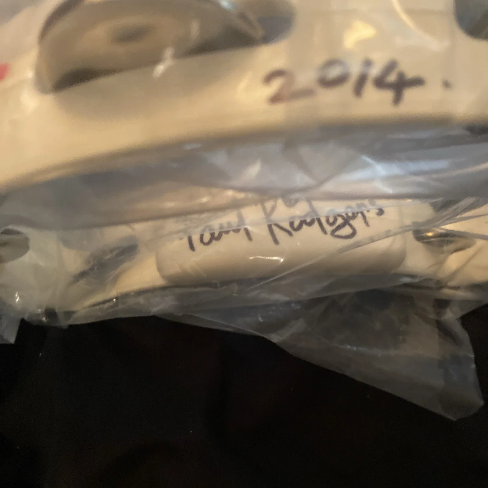 Autographed Paul Rodger’s Tambourine Signed, image 2