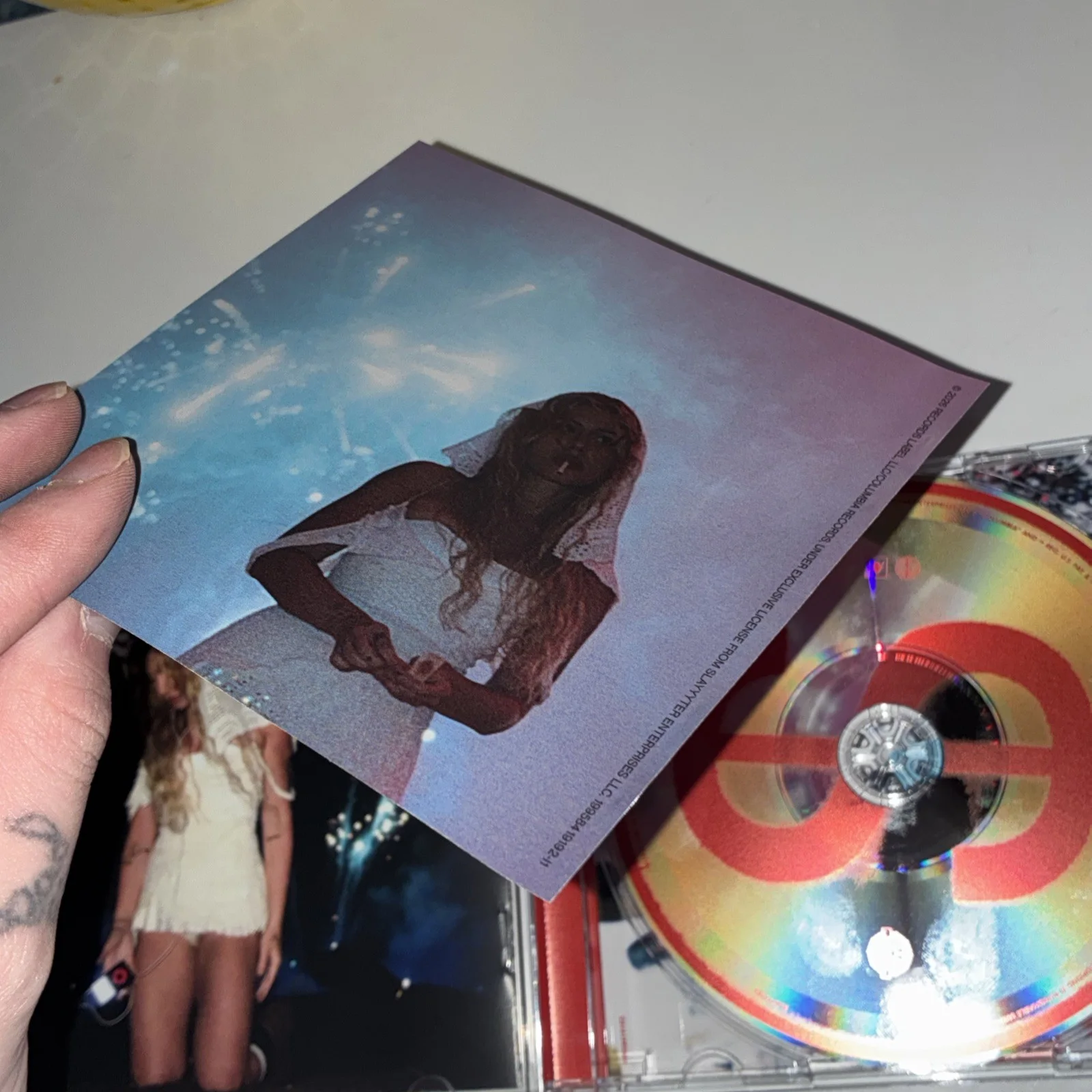 Slayyyter Worst Girl In America *SIGNED* Autographed CD with Insert SOLD OUT!, image 3