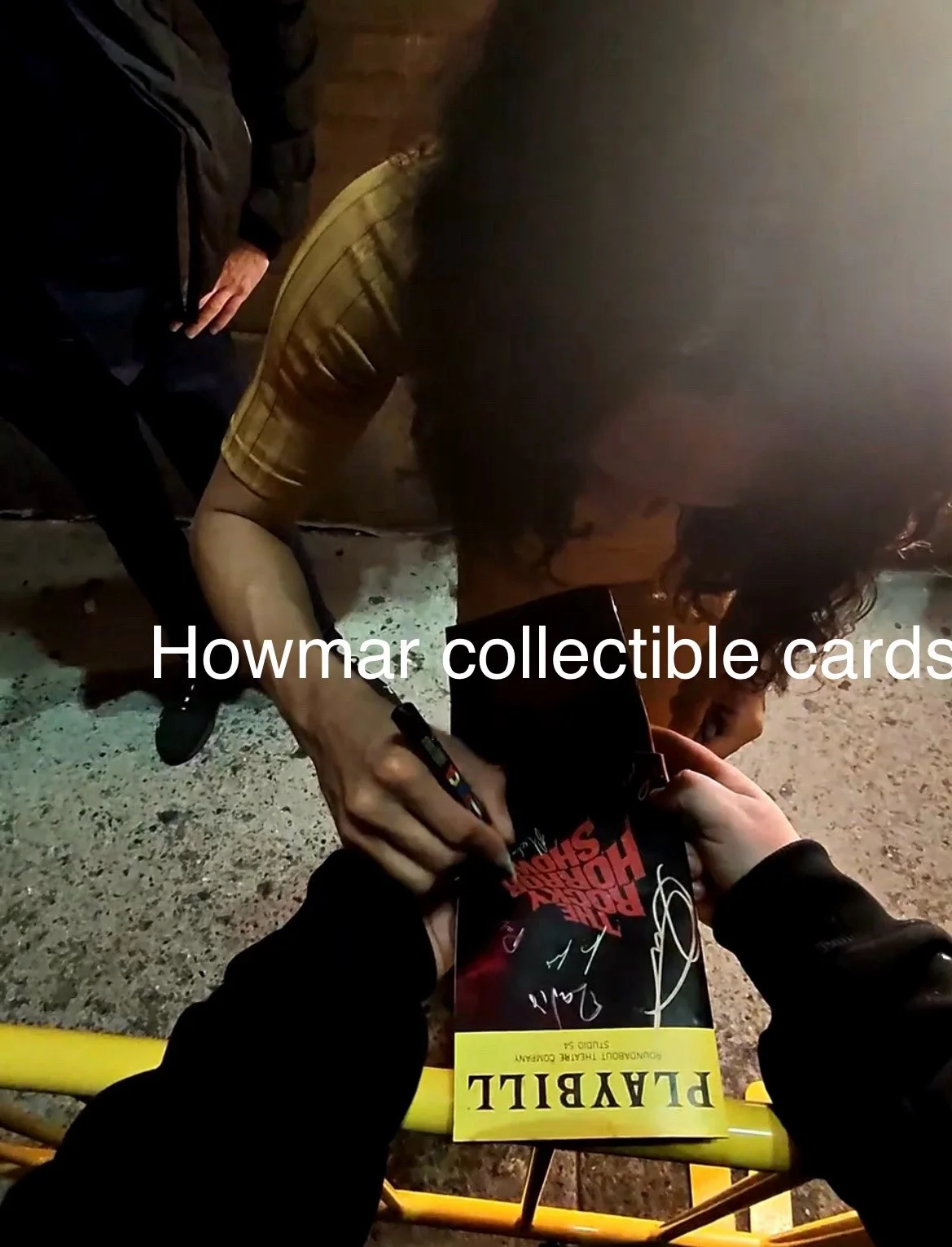Luke Evans — Rocky Horror Broadway Show Cast Signed Playbill Musical Luke Evans 9 Signatures, изображение 3