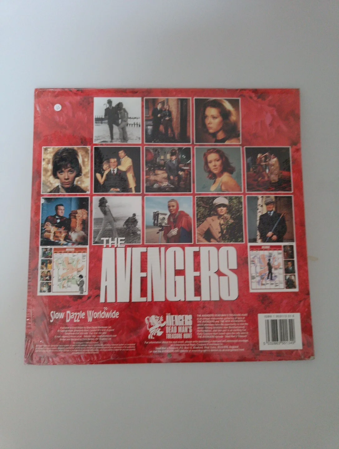 The Avengers British TV 2000 Wall Calendar (12X12) Seaped, image 2