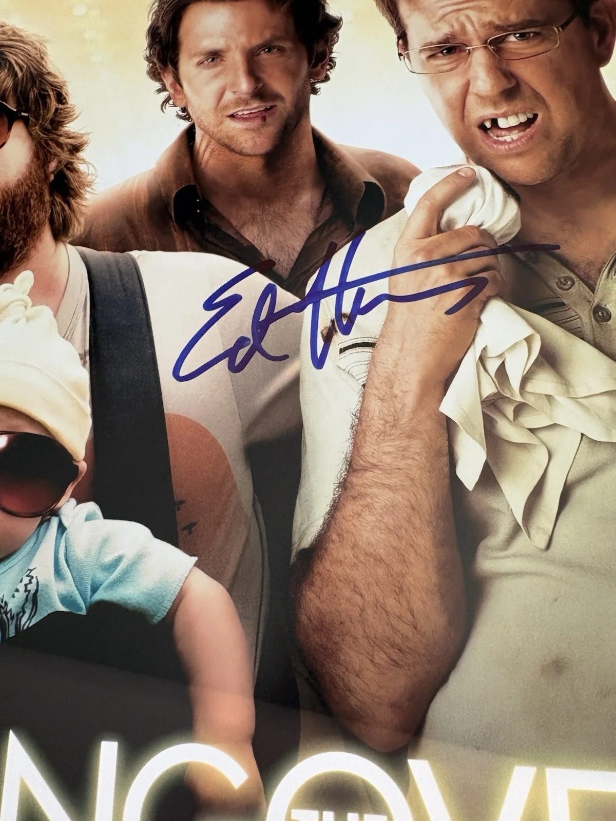 Ed Helms — Hangover Signed Poster Ed Helms 12x18 BAS, image 2