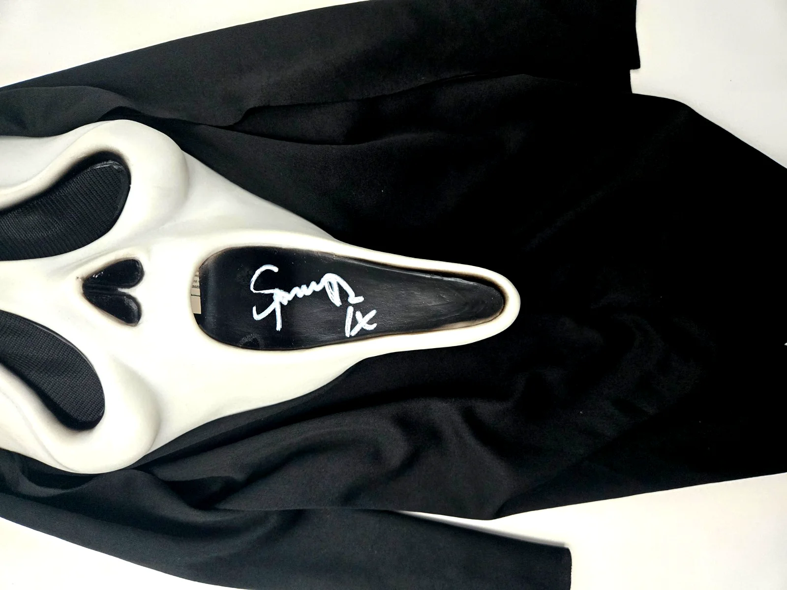 Spencer Charnas Signed Ghostface Mask Ice Nine Kills Autograph Scream Beckett 54, image 2