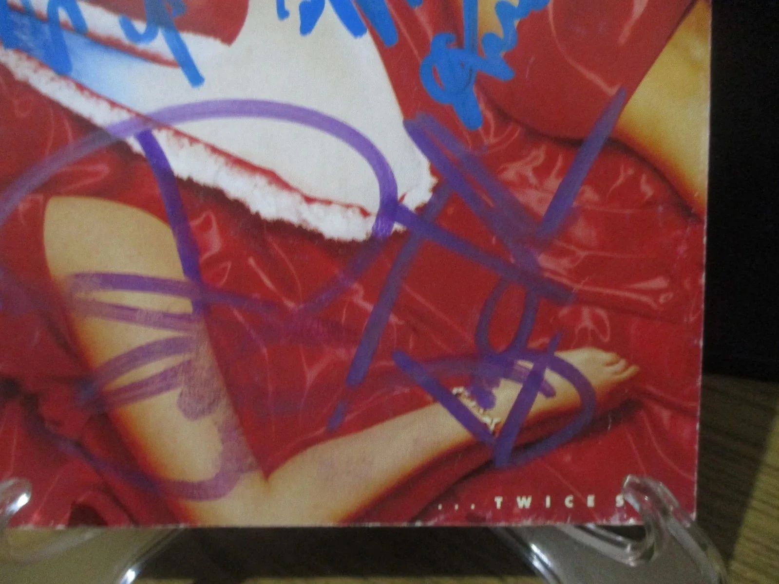 GREAT WHITE SIGNED/AUTOGRAPHED CD COVER BY JACK RUSSELL (RIP) & ENTIRE BAND, изображение 4