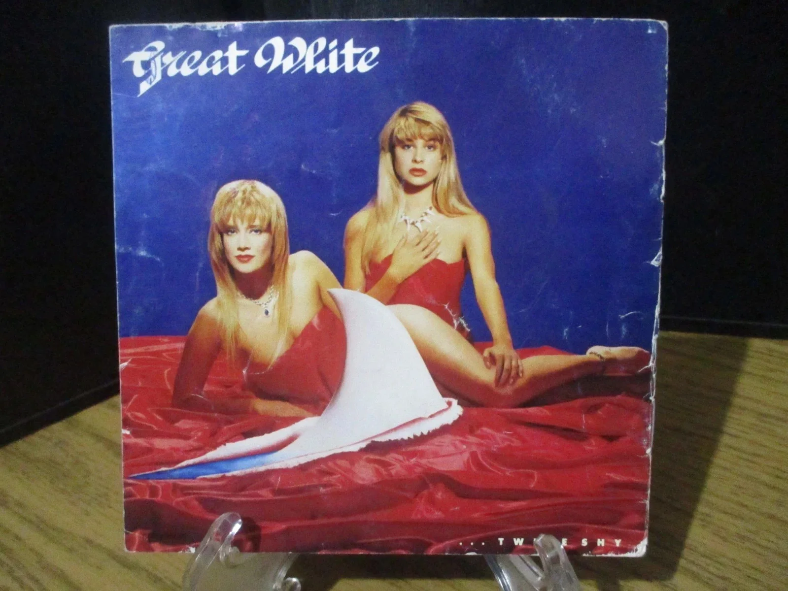 GREAT WHITE SIGNED/AUTOGRAPHED CD COVER BY JACK RUSSELL (RIP) & ENTIRE BAND, изображение 5