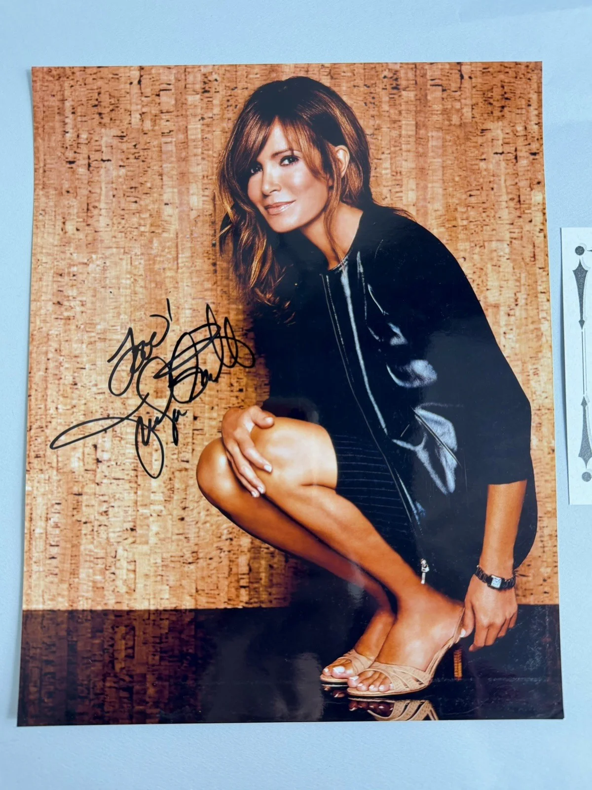 Jaclyn Smith — Jaclyn Smith Signed 8x10 Photo Autograph Charlie's Angels, изображение 2