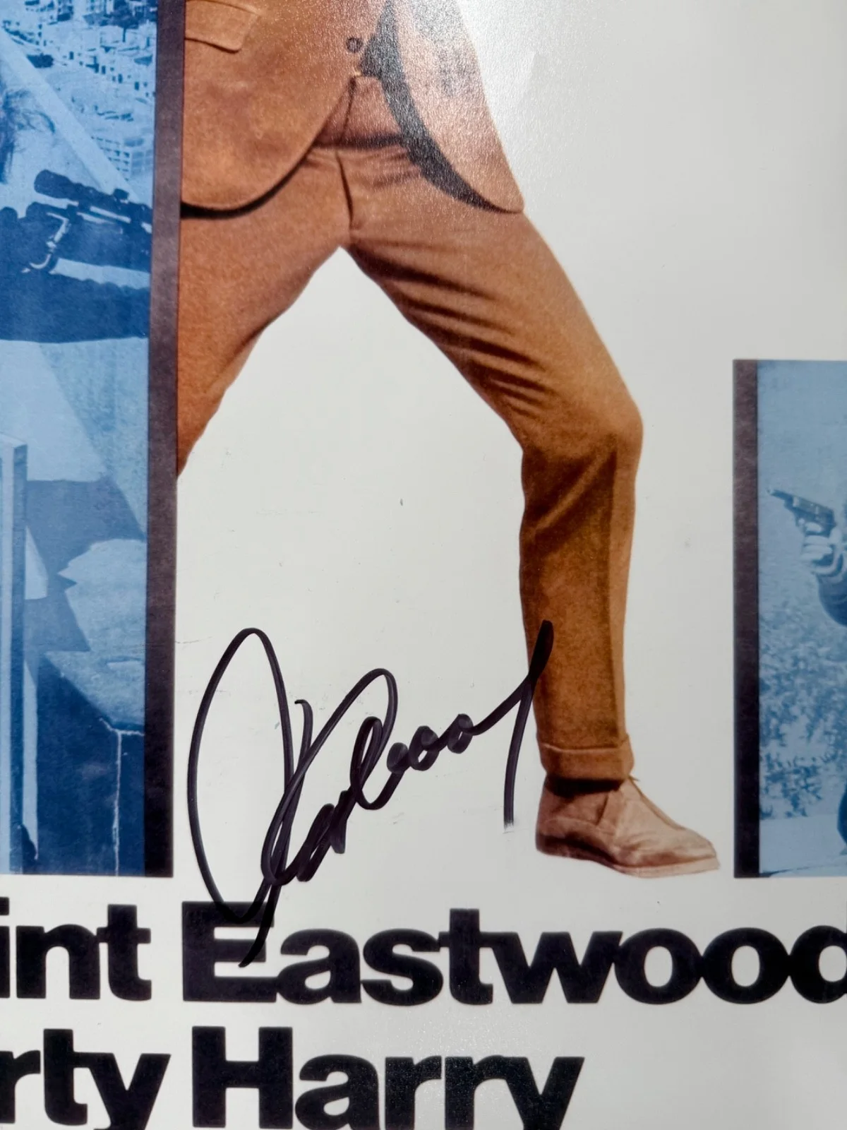 Clint Eastwood JSA Signed Autograph 12 x 18 Photo Dirty Harry, изображение 4