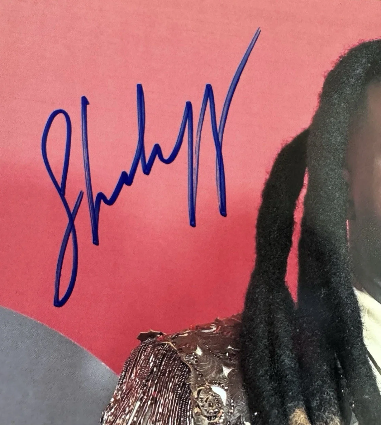 Shaboozey Signed 8.5x11 Photo Hip-hop, Country, Rap, REBEL and Rock VP COA, изображение 2