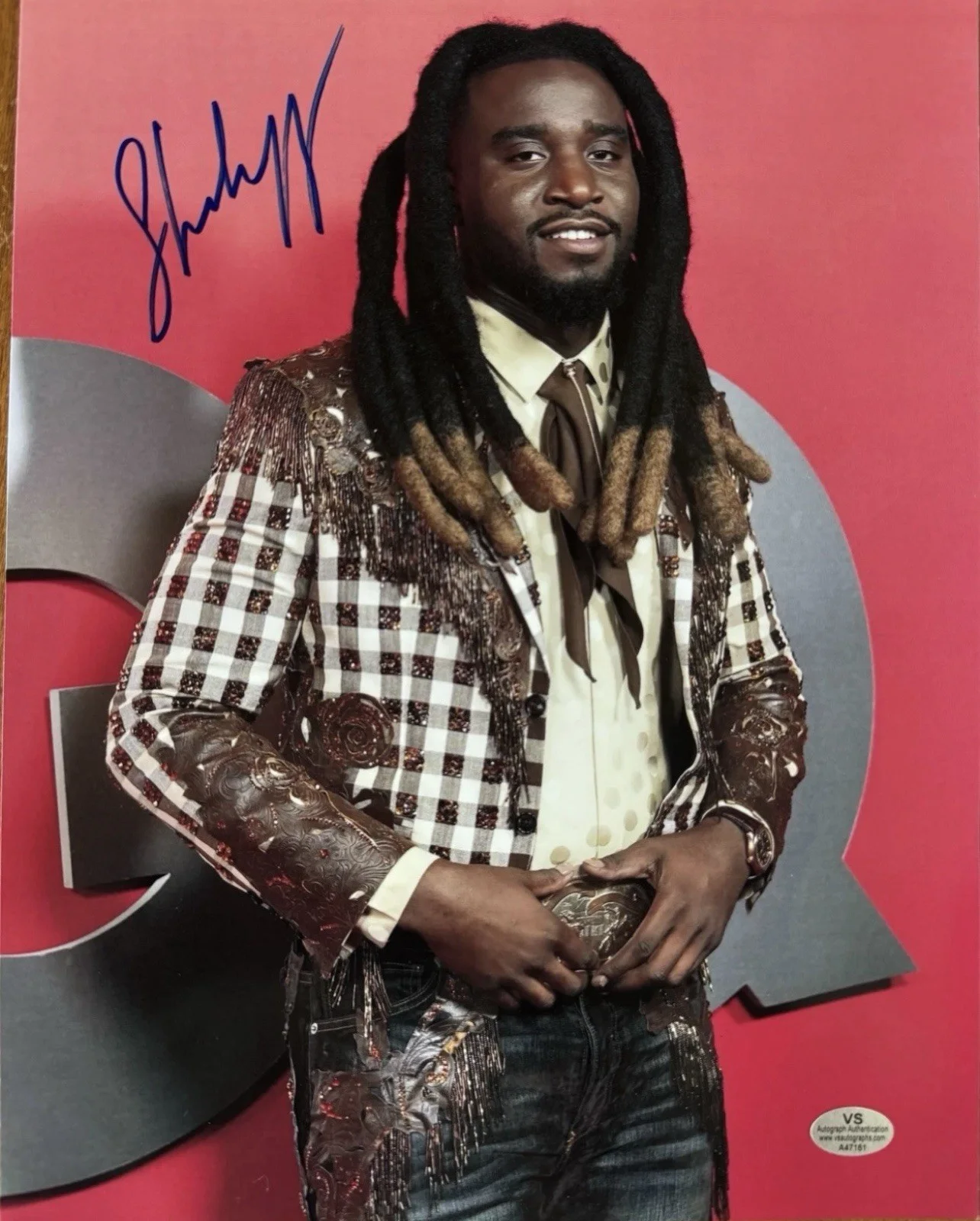 Shaboozey Signed 8.5x11 Photo Hip-hop, Country, Rap, REBEL and Rock VP COA, изображение 3