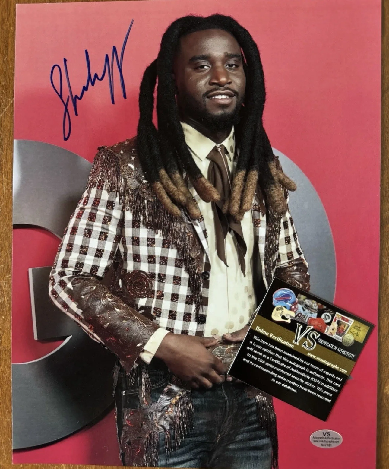 Shaboozey Signed 8.5x11 Photo Hip-hop, Country, Rap, REBEL and Rock VP COA, изображение 5