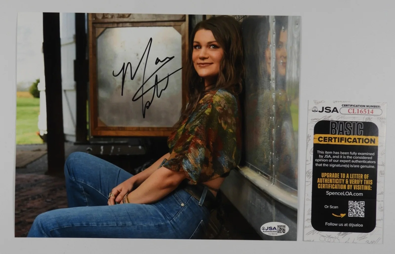Mae Esters JSA Signed Autograph 8 x 10 Photo Country Music Star, изображение 2
