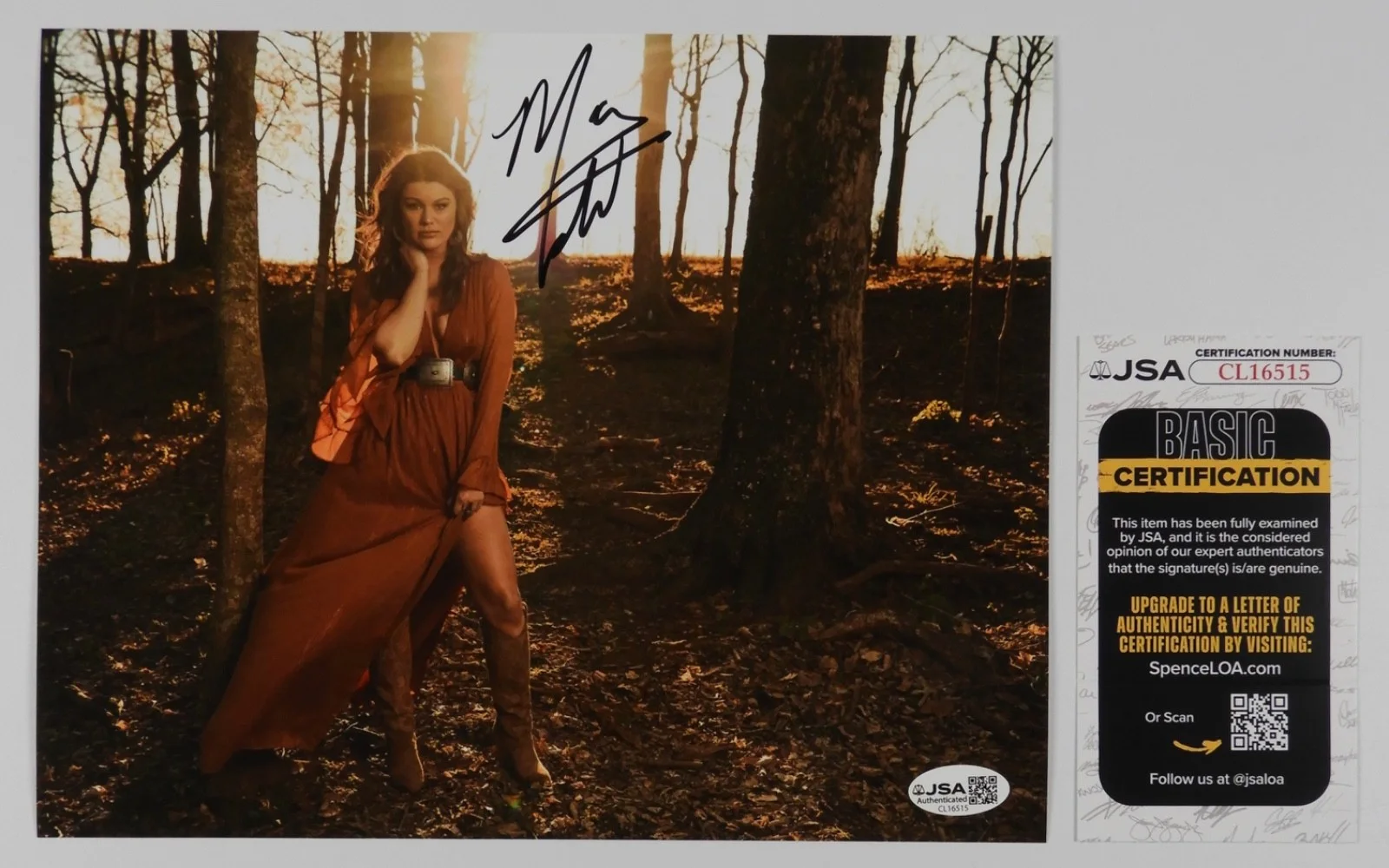 Mae Esters JSA Signed Autograph 8 x 10 Photo Country Music Star, image 2