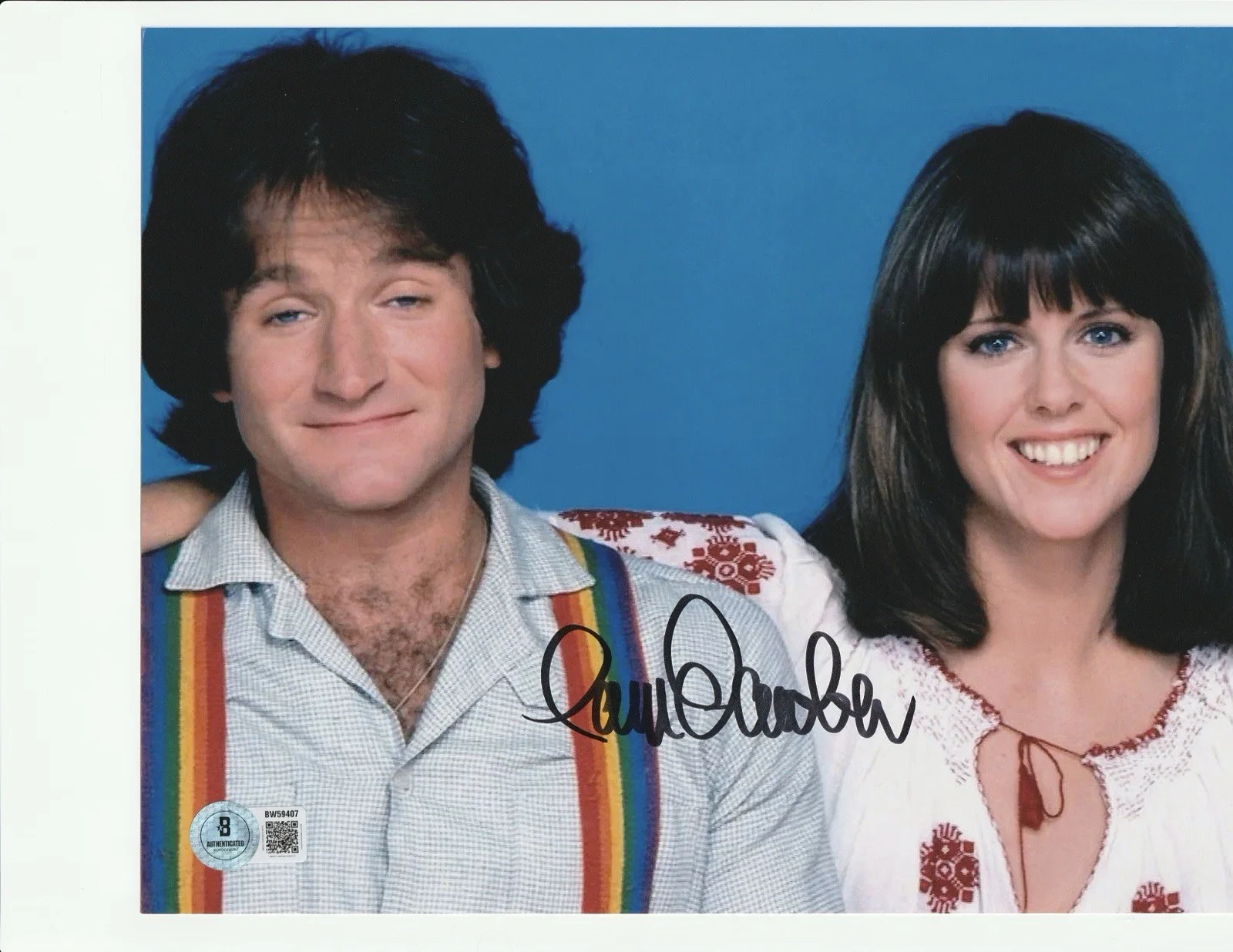 Pam Dawber — Pam Dawber Hot! signed autographed classic Mork Mindy 8x10 photo Beckett BAS coa
