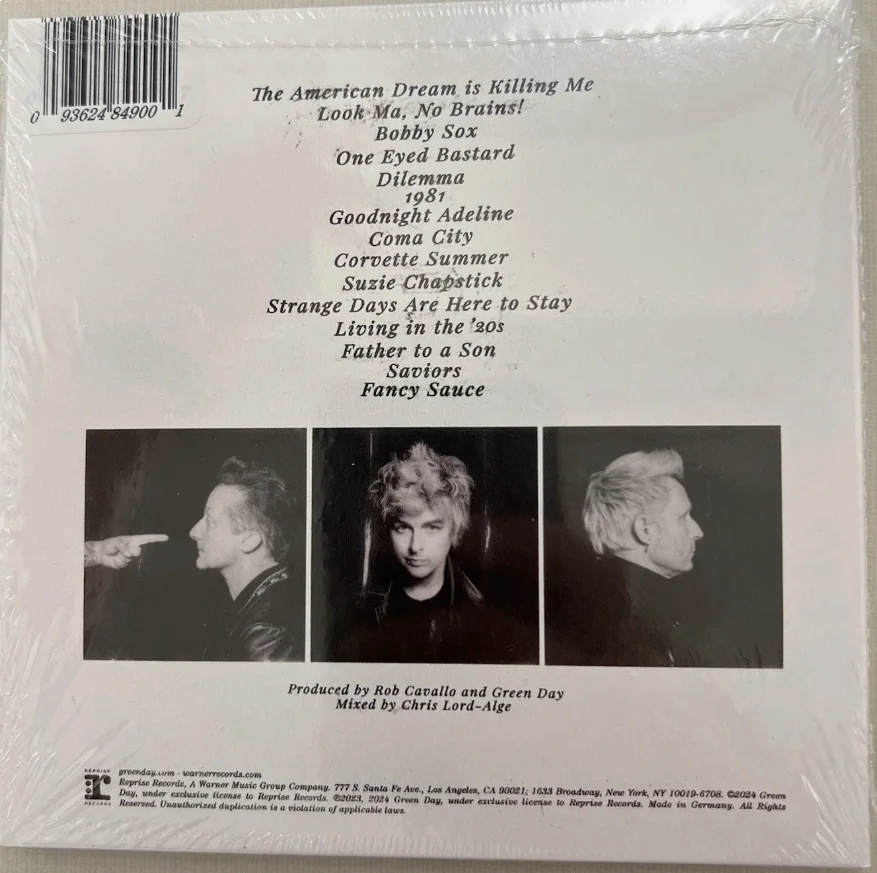 AUTOGRAPHED SIGNED Green Day Saviors CD SEALED NEW READY TO SHIP, image 3