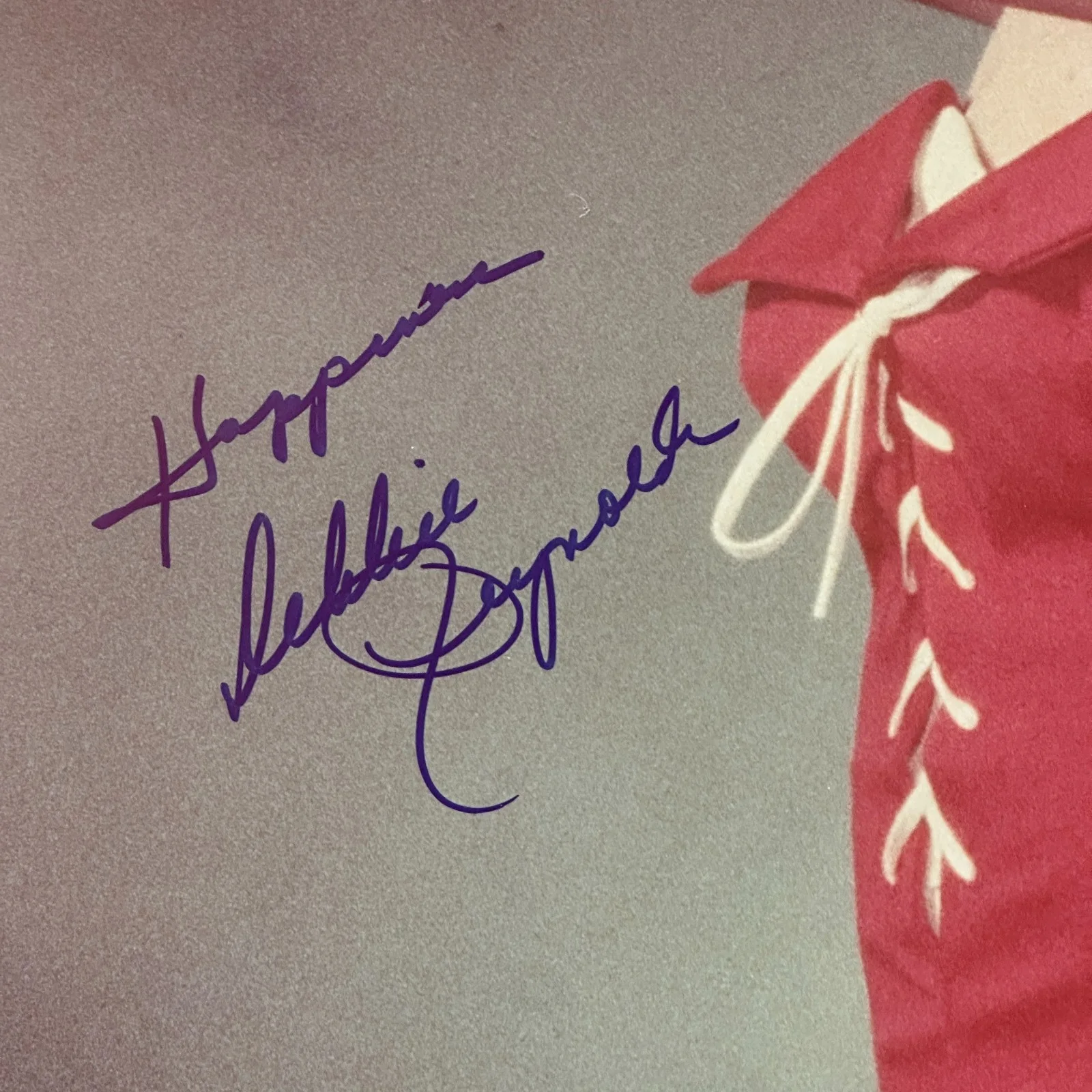 DEBBIE REYNOLDS — DEBBIE REYNOLDS Signed 16x20 PHOTO Beckett Authenticated (BAS), image 2