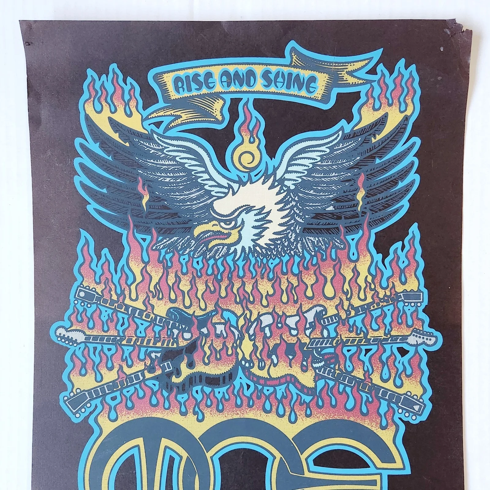 Moe. 2009 Signed Gary Houston Poster Rise & Shine Jams Denver NY Chicago 135/450, изображение 3