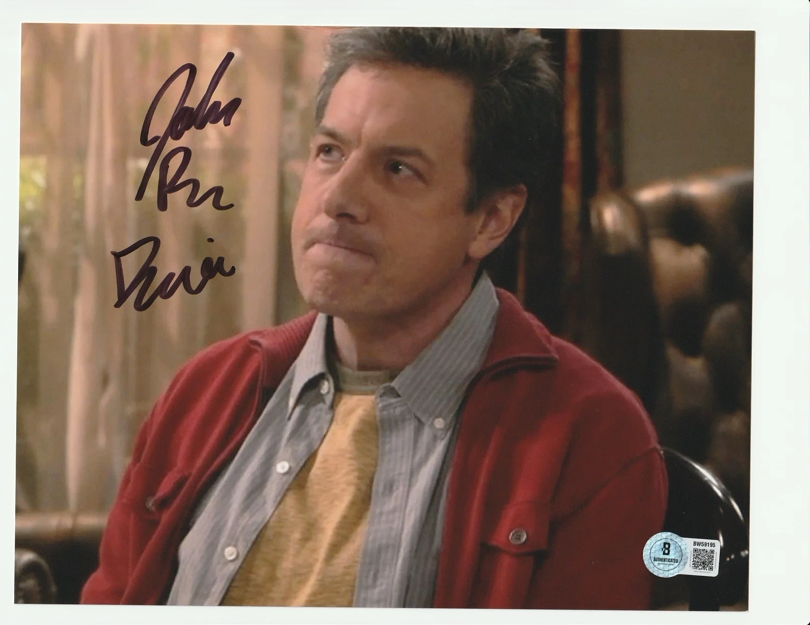 JOHN ROSS BOWIE — JOHN ROSS BOWIE SIGNED BIG BANG THEORY BARRY KRIPKE 8X10 PHOTO BECKETT COA
