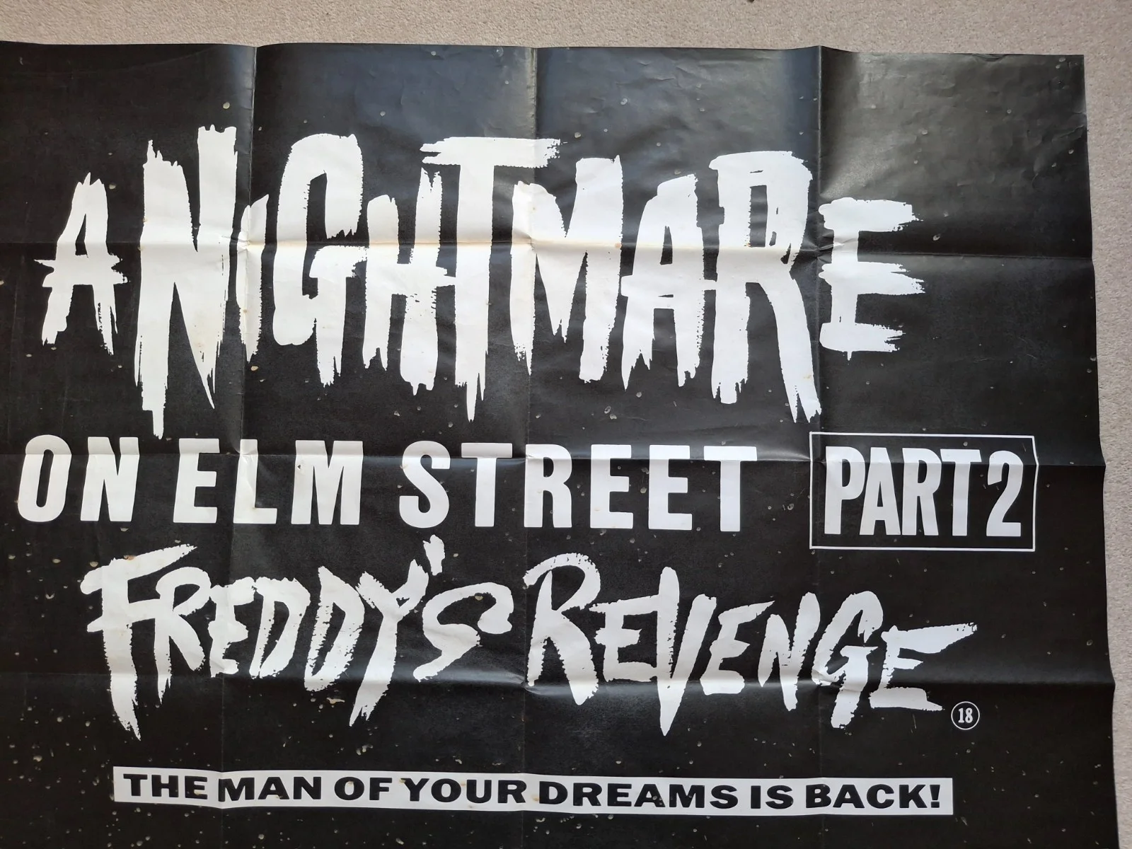 A Nightmare on Elm Street 2 Freddy's Revenge Rare Film Cinema Movie Poster, изображение 4