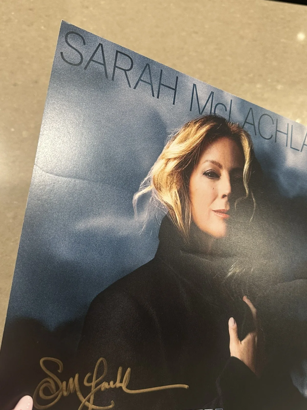 Sarah McLachlan-SIGNED Better Broken-Signed ART CARD ONLY!-Autographed, image 3