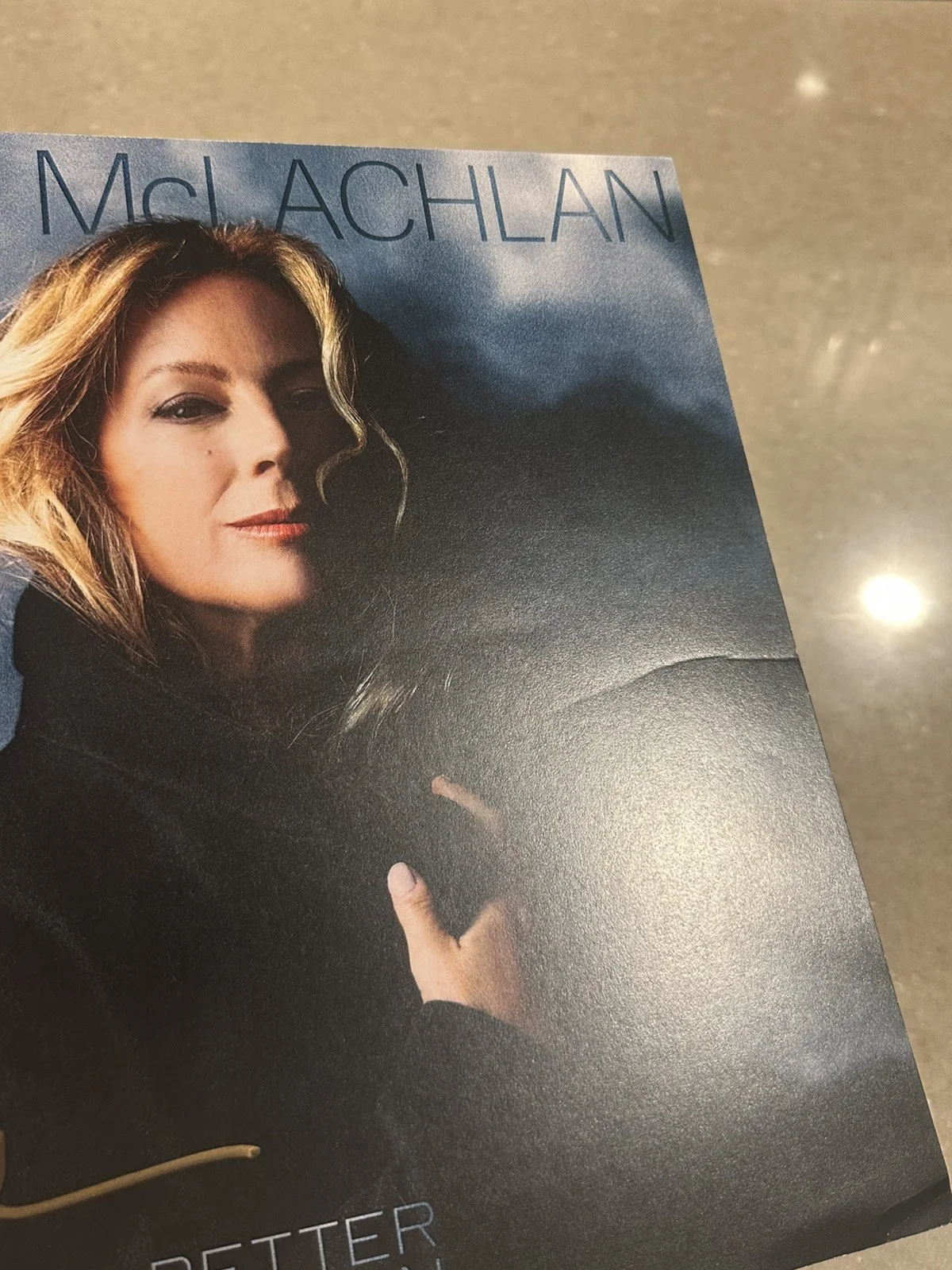 Sarah McLachlan-SIGNED Better Broken-Signed ART CARD ONLY!-Autographed, image 4