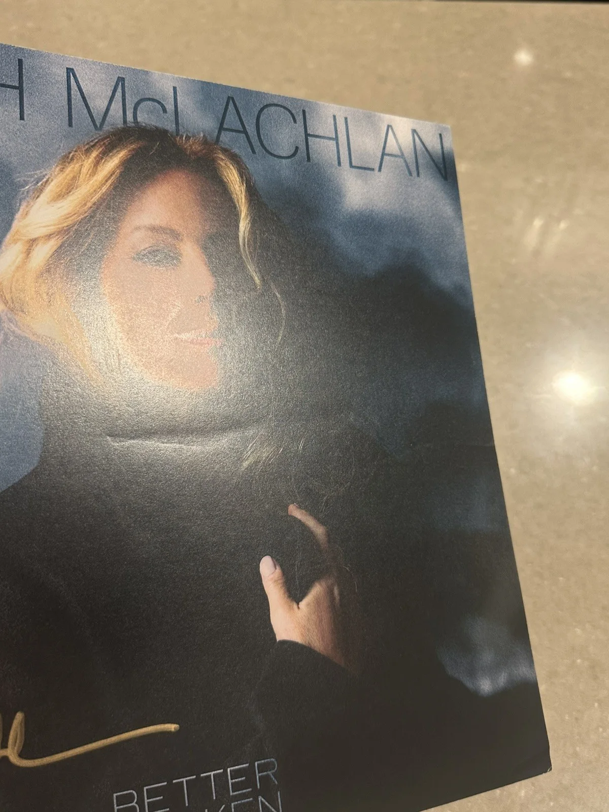 Sarah McLachlan-SIGNED Better Broken-Signed ART CARD ONLY!-Autographed, image 5