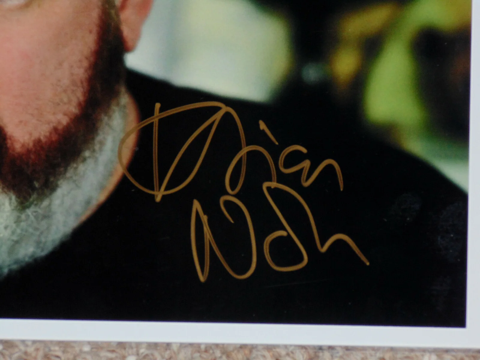 Kristian Nairn — Kristian Nairn Headshot 8x10 Signed Photo Hal-Con 2014 Game of Thrones Hodor, image 2