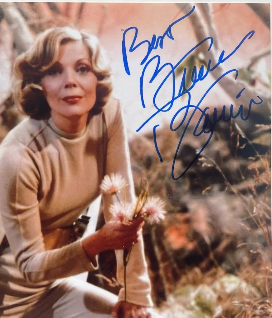 Barbara Bain Authentic Hand Signed 8x10 Photo Autograph, Space 1999, image 2