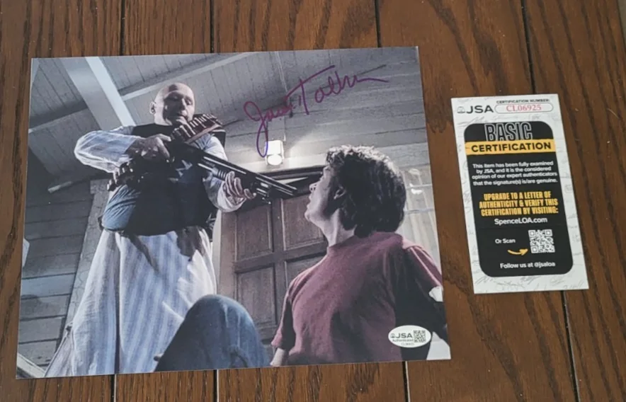 James Tolkan — James Tolkan Signed 8x10 Photo Back to the Future JSA
