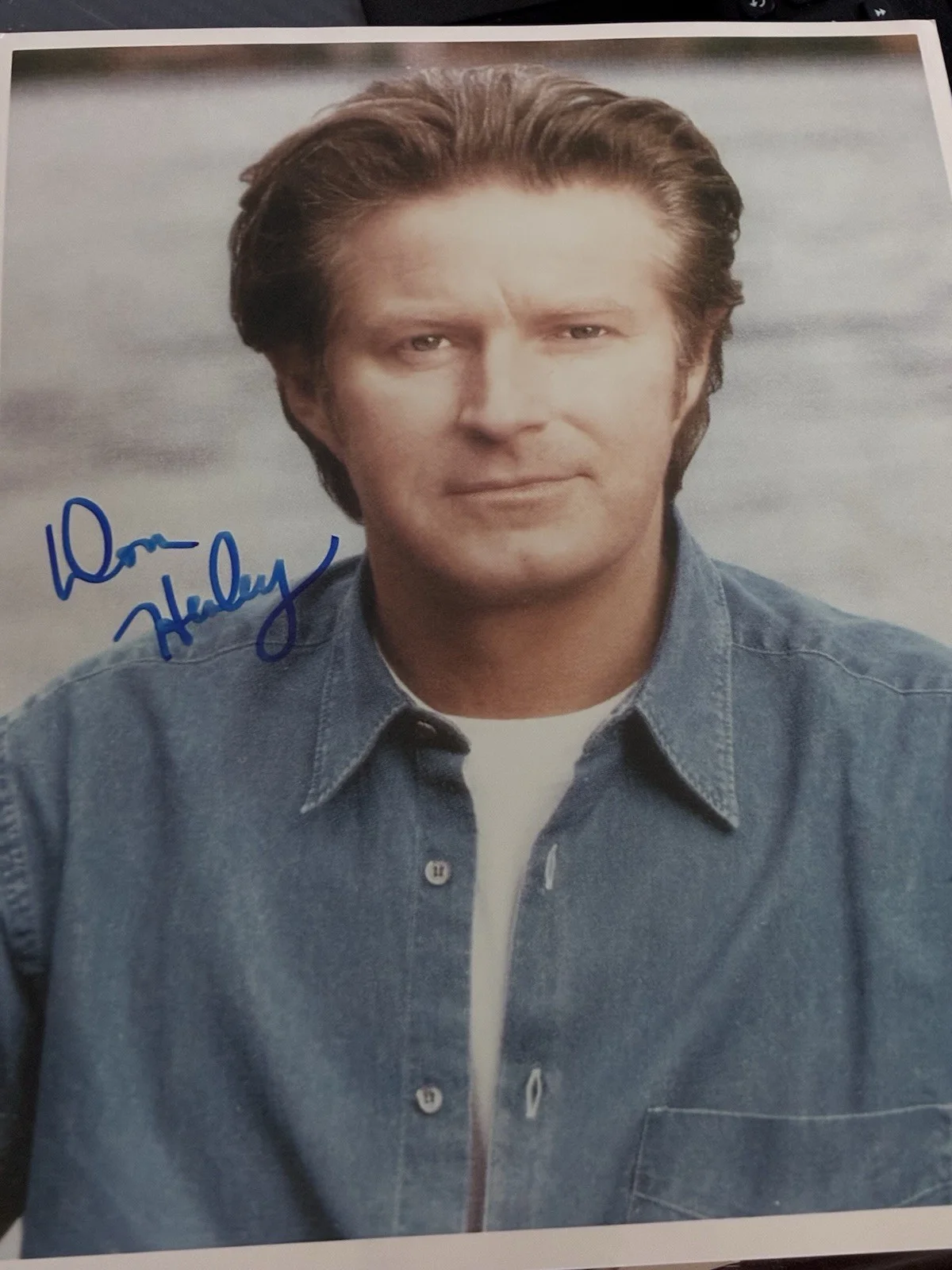 DON HENLEY Autographed 8 X 10” Color Photo, IN PERSON, изображение 2