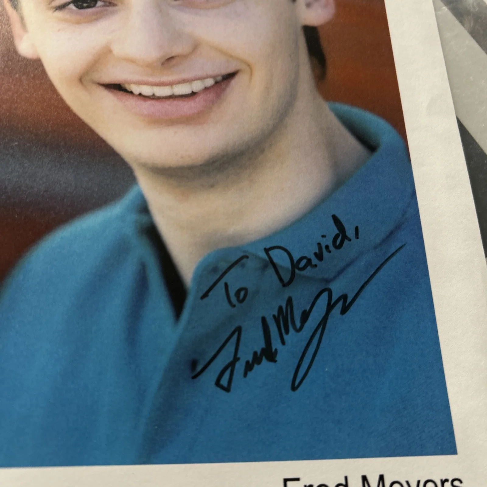 Fred Meyers — Fred Meyers Autographed Photo “Even Stevens” “Raise Your Voice”, изображение 2