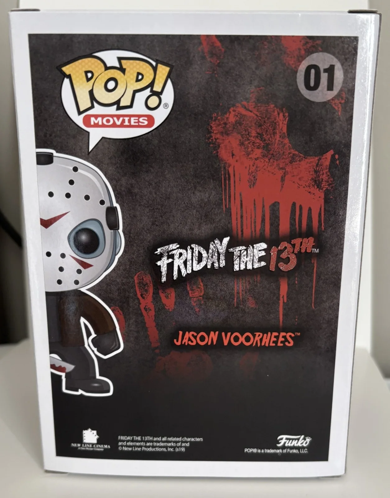 Ari Lehman — Ari Lehman Jason Voorhees signed & inscribed Funko #01 Friday The 13th OC COA, изображение 3