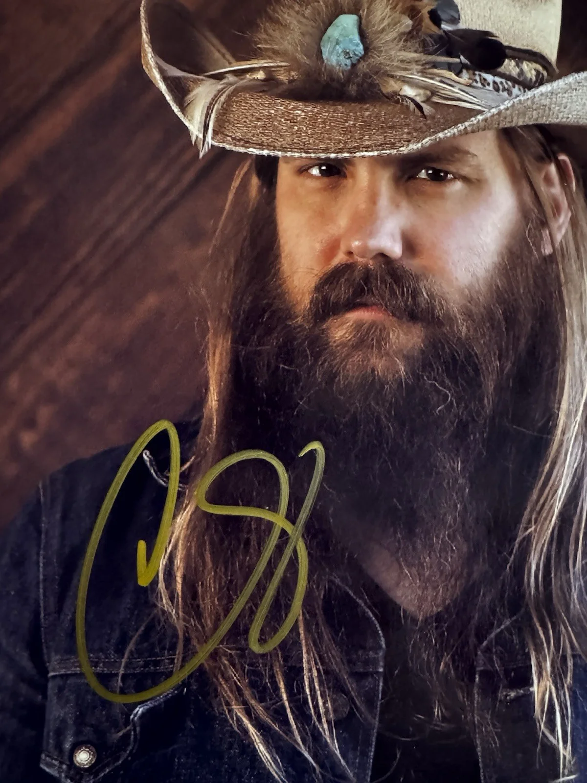 Chris Stapleton autographed photo 8.5 X 11 w/COA Country Superstar, image 2