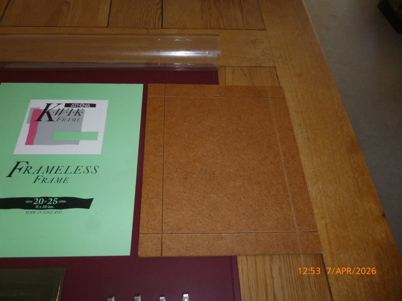 JAMES DEAN FAMILY FARM & PIG ORIGINAL ATHENA PRINT/PICTURE CLIP FRAME 1987 *RARE, изображение 4
