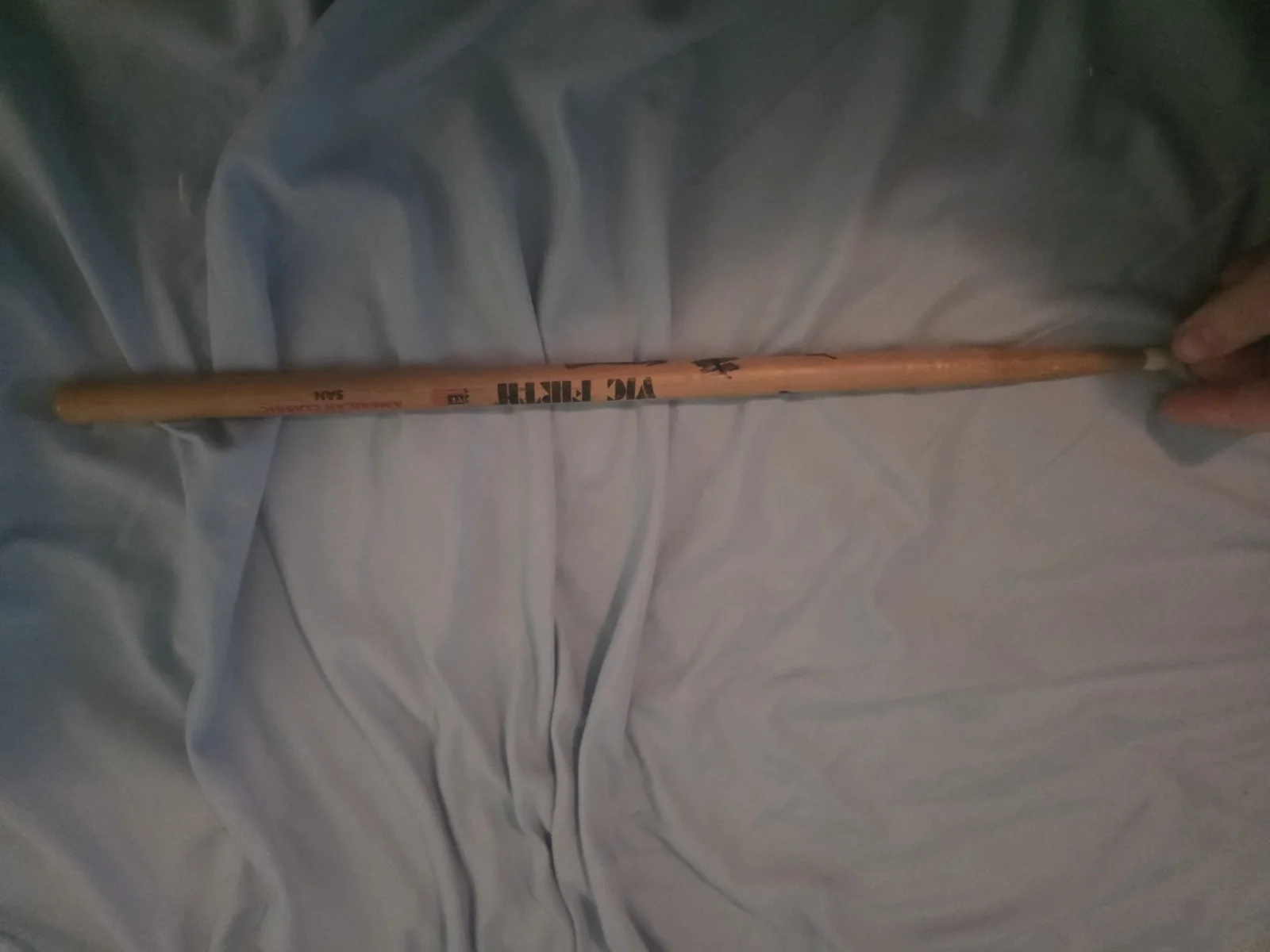 30 seconds to mars autographed drum stick, image 3