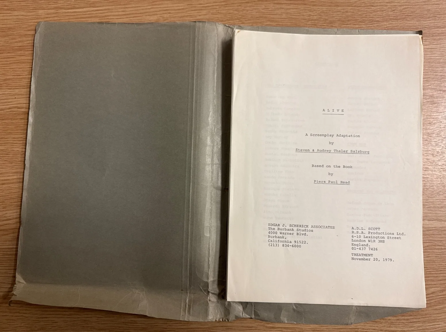 Alive 1993 movie script directed by Frank Marshall starring Ethan Hawke, image 2