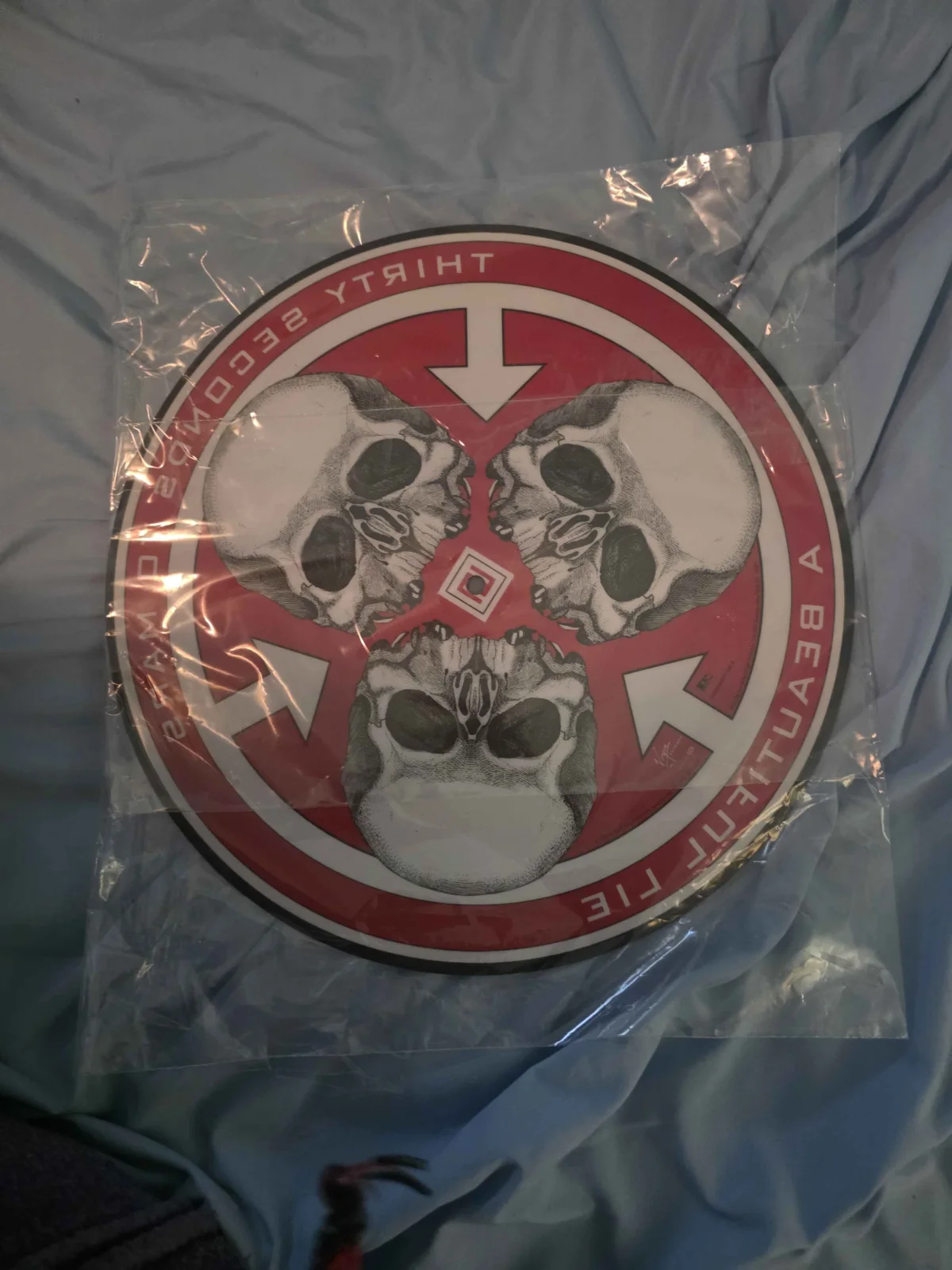 Thirty Seconds To Mars A Beautiful Lie Record Picture Disc Signed Autographed 30, изображение 2