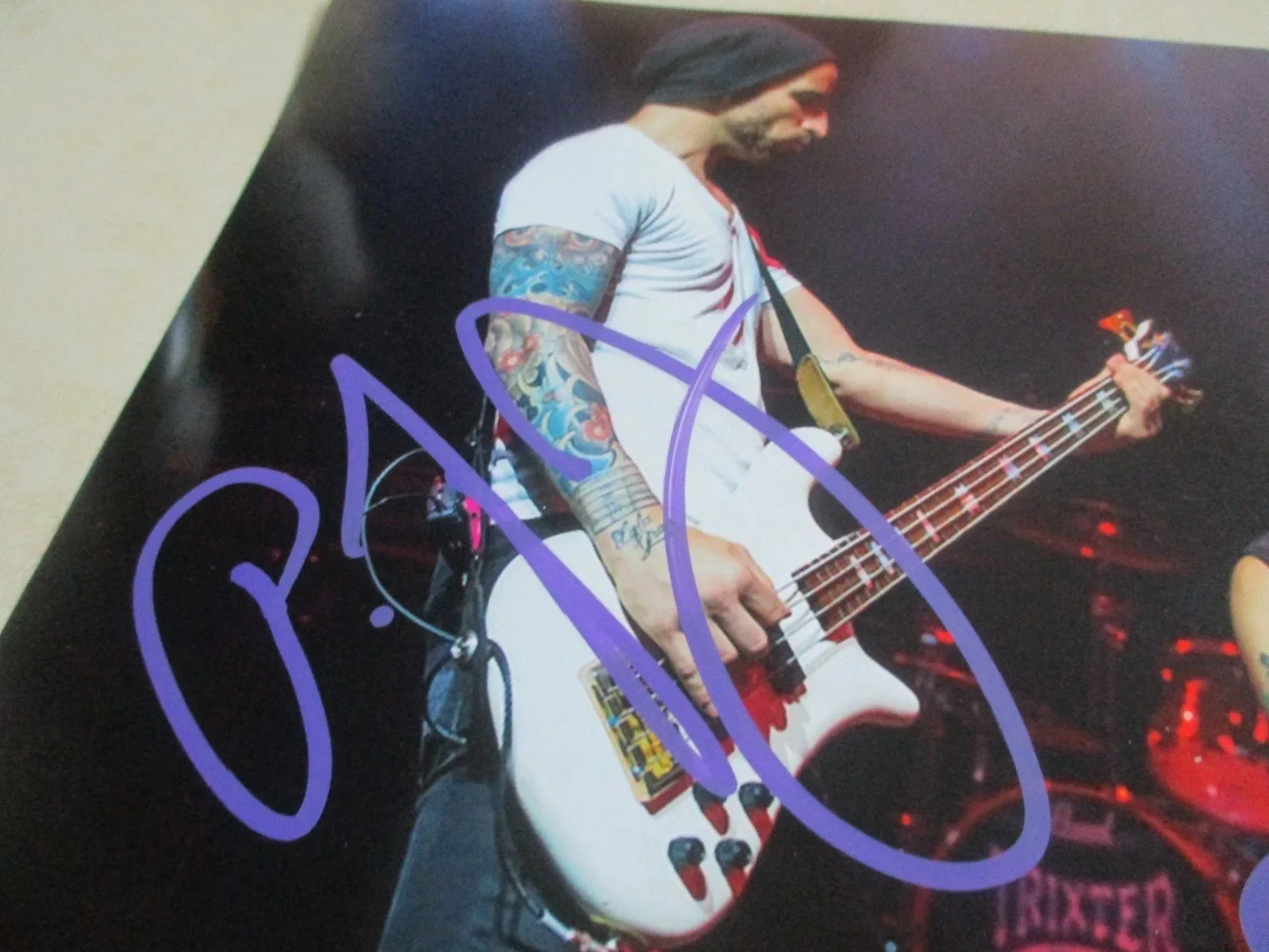 TRIXTER AUTHENTIC AUTOGRAPHED/SIGNED 8X10 PHOTO-STEVE BROWN & PJ FARLEY, image 4