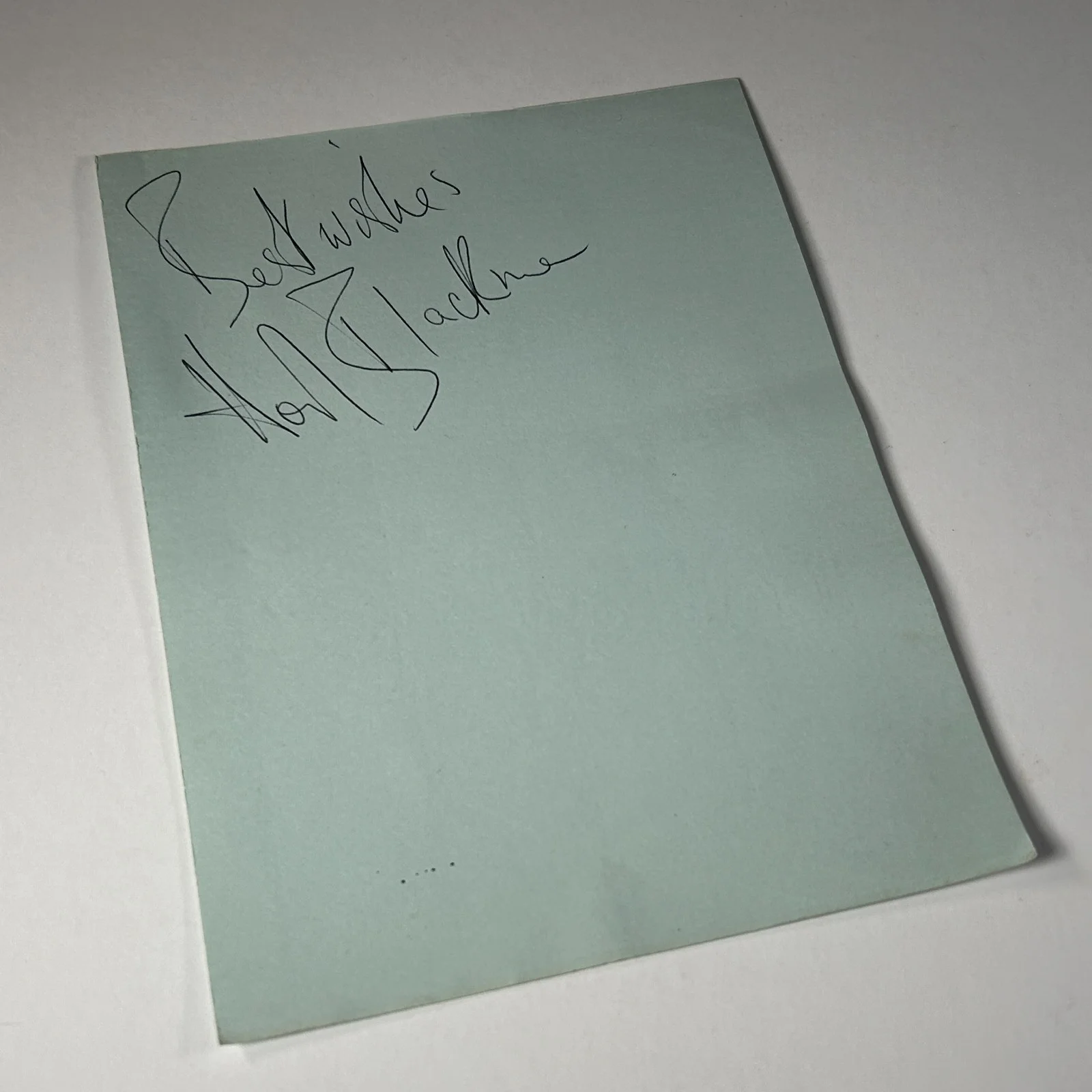 Honor Blackman Signed Autograph Pussy Galore James Bond The Avengers, image 2