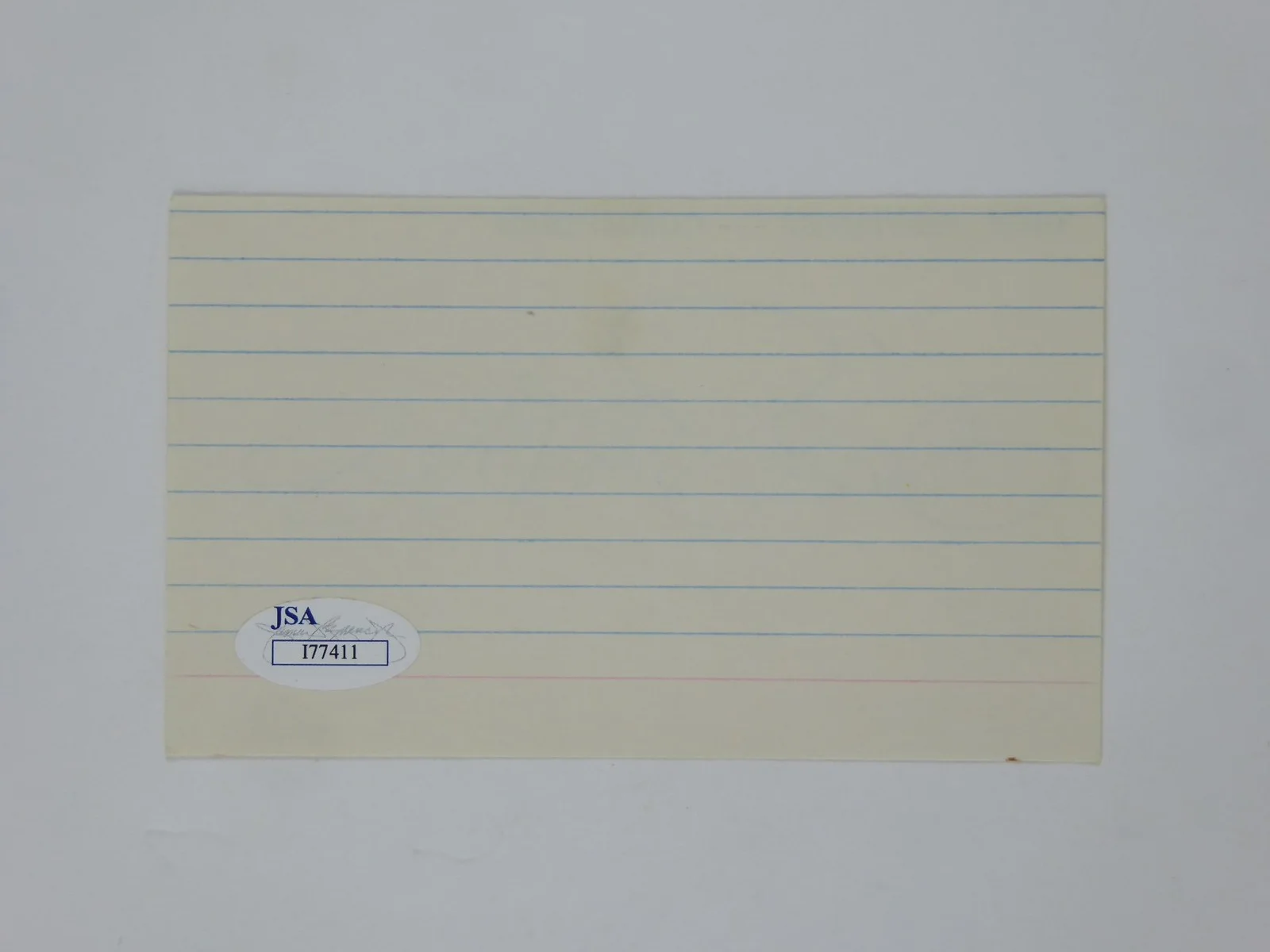 Dick Smothers — Dick Smothers Signed Autographed 3x5 Index Card Comedian Actor Musician JSA COA, изображение 3