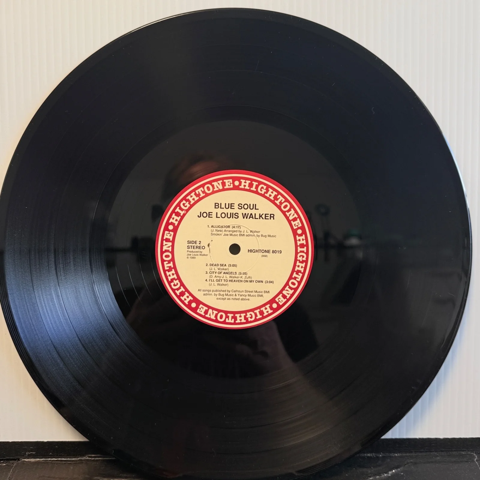 AUTOGRAPHED Joe Louis Walker "BLUE SOUL" Hightone 8019 TO MIRO usa vinyl NM, изображение 5