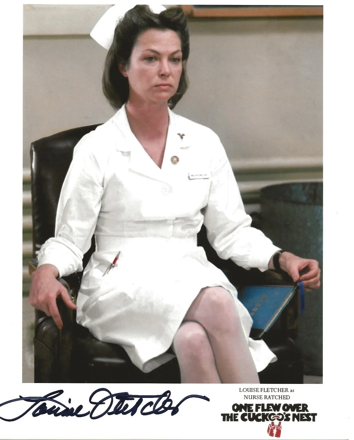 Louise Fletcher — Louise Fletcher One Flew Over the Cuckoo's Nest Signed Photo - Autograph w/ COA