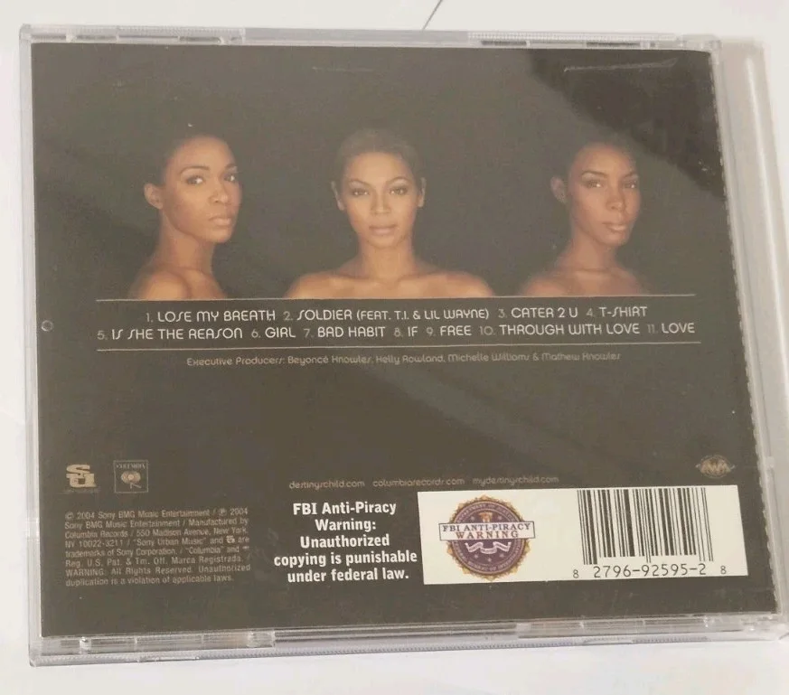 Beyonce Knowles, Kelly Rowland, Michelle Williams — Destiny's Child ALL Signed Destiny Fulfilled JSA Authenticated Beyoncé, KR, & MW, изображение 4