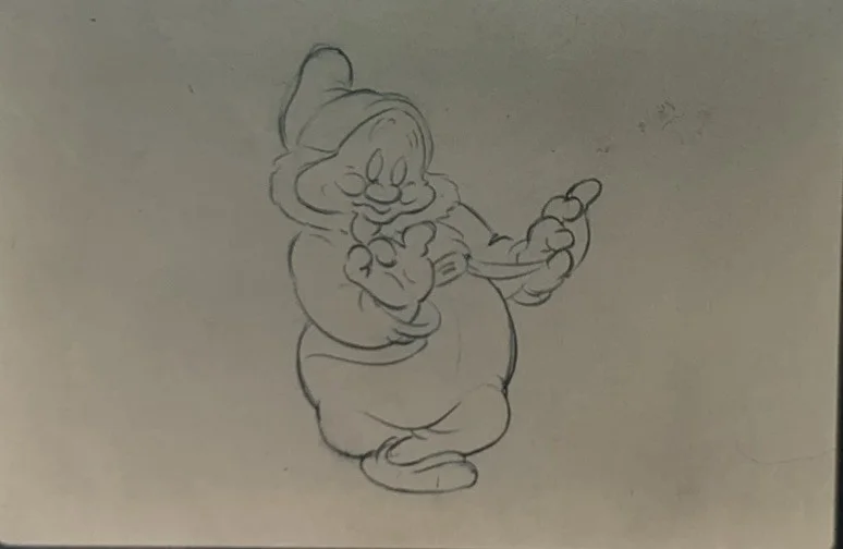 Disney SNOW WHITE & THE SEVEN DWARVES Original Artwork 1937 35mm Publicity Slide, image 2