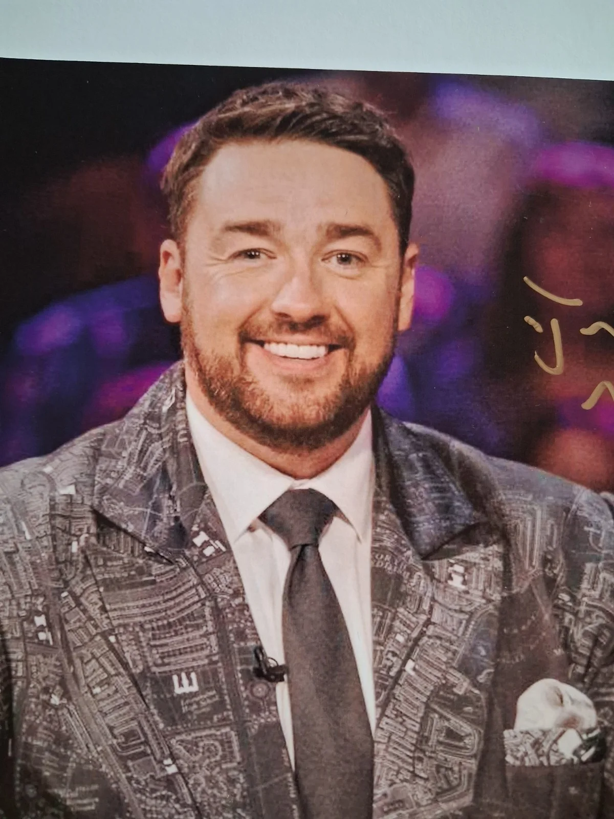 JASON MANFORD (COMEDIAN AND SINGER) - Genuine hand signed 8x10 autograph, image 4
