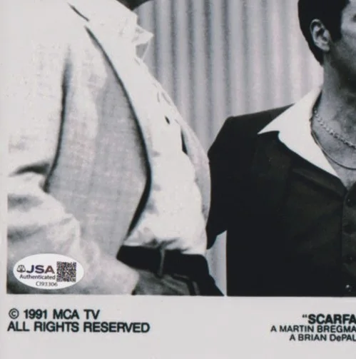 STEVEN BAUER hand-signed SCARFACE 8x10 uacc rd coa AL PACINO authenticated JSA, image 3